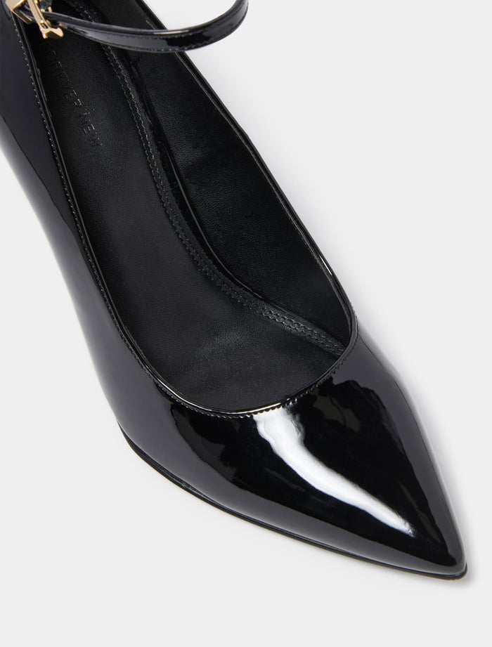 Alyssa Ankle Strap Court Heel Forever New