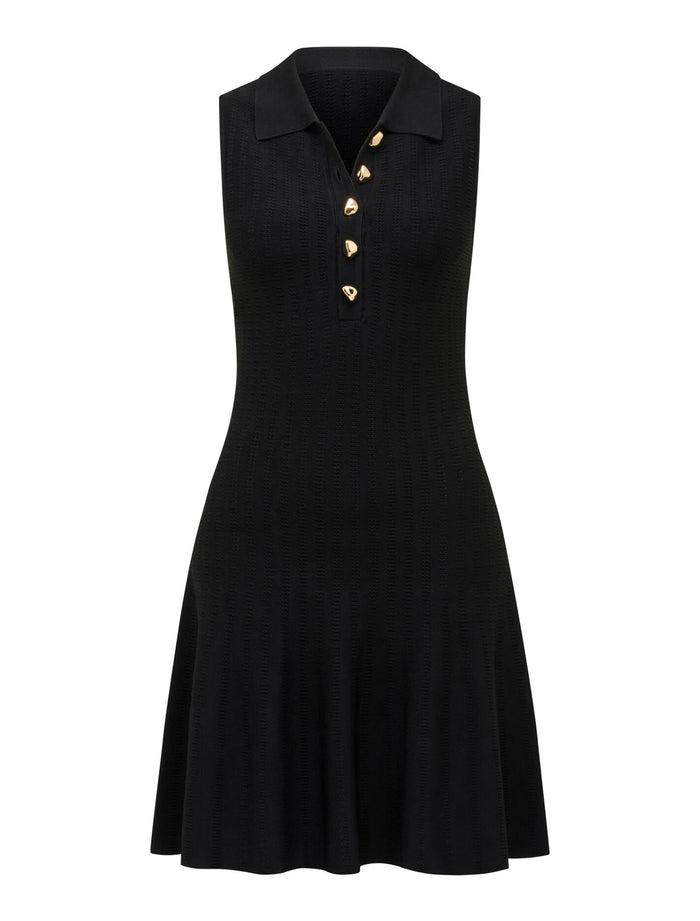 Amari Polo Knit Mini Dress Forever New