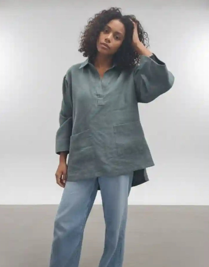 Andrea Over Sized Shirt Unisex Paper Sewing Pattern, Ciao Patterns