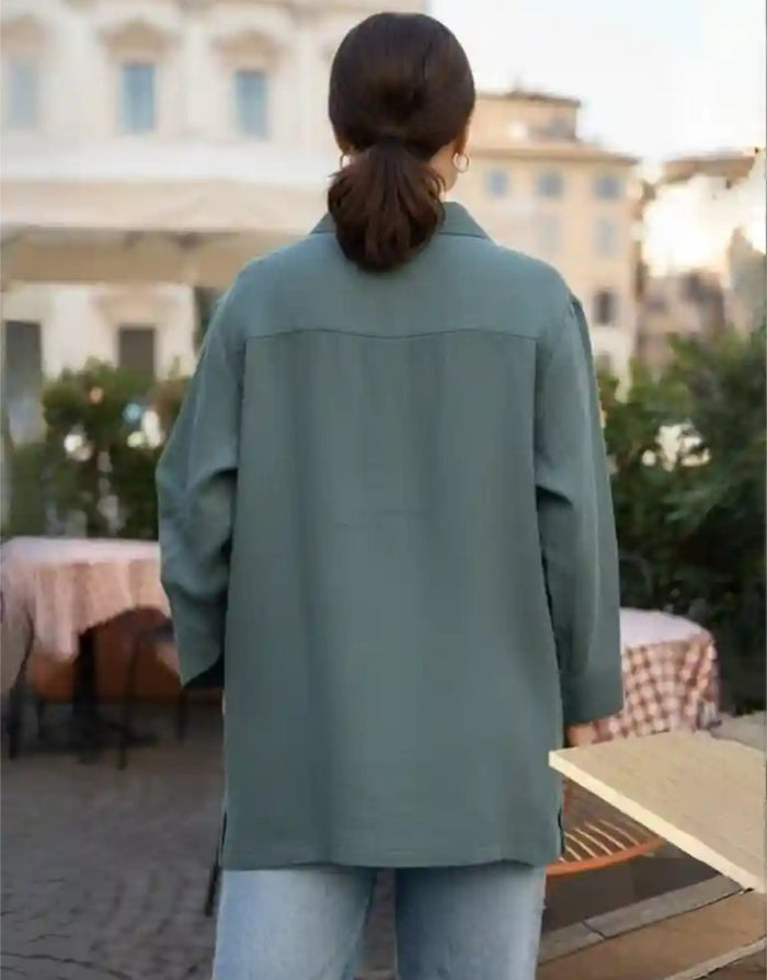 Andrea Over Sized Shirt Unisex Paper Sewing Pattern, Ciao Patterns