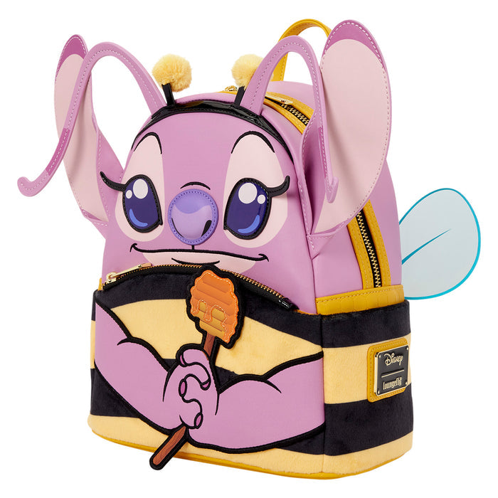 Angel Bumblebee cosplay loungefly mini backpack from stitch