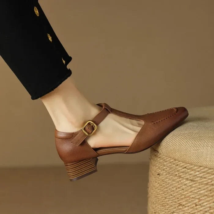 Annabelle | Vintage Vegan Leather Shoes