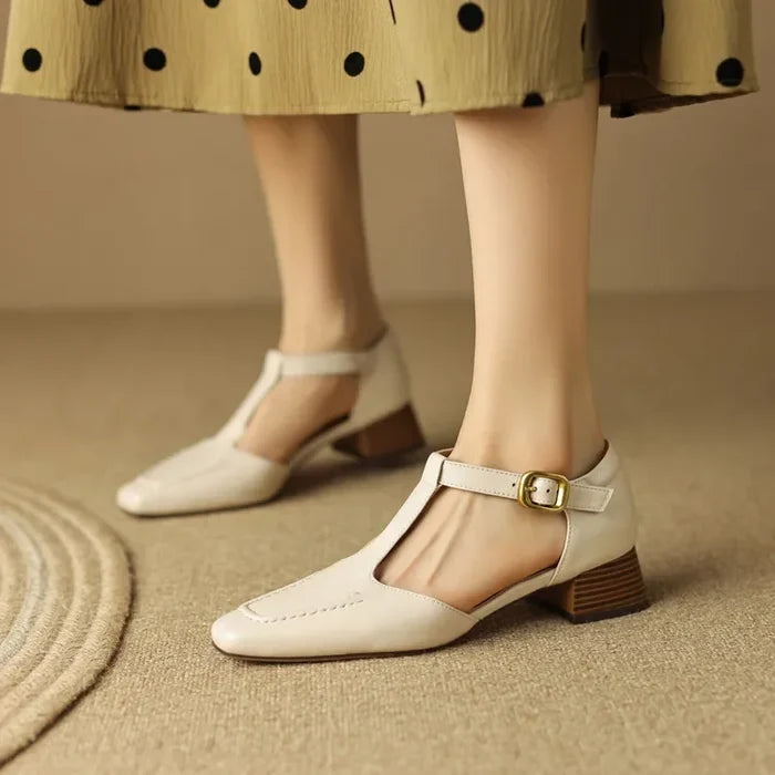 Annabelle | Vintage Vegan Leather Shoes