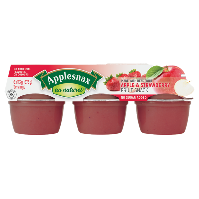 Applesnax: Applesauce Snack Cups