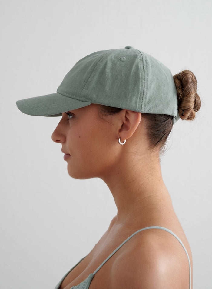 Aqua Small Logo Cap