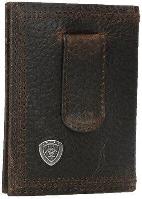 Ariat Front Pocket Bifold Money Clip Wallet
