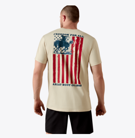 Ariat Split Freedom Painted Classic Fit T-Shirt