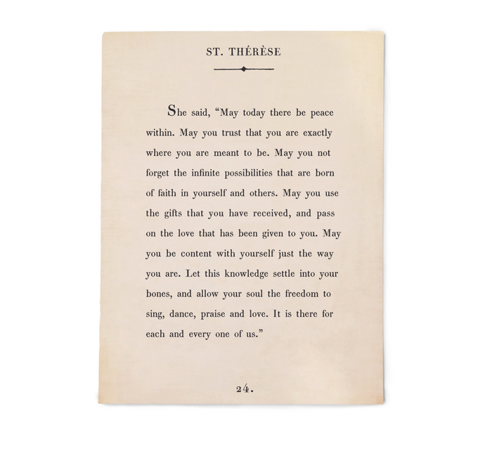 St Therese