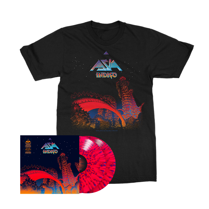 Asia - Indigo - Vinyl Merch Bundle