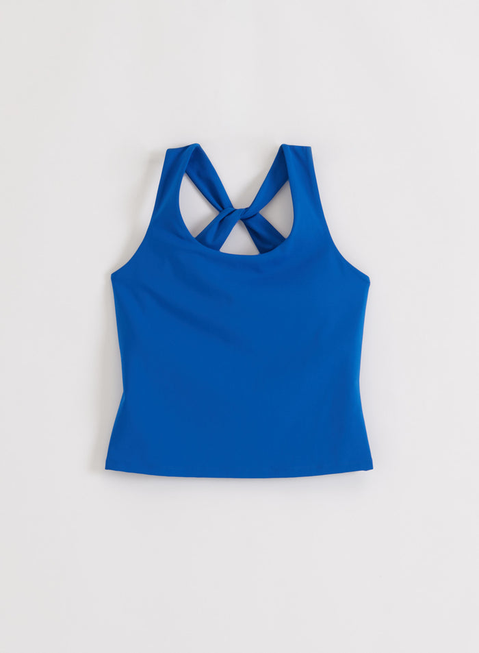 Azure Lunar Running Singlet