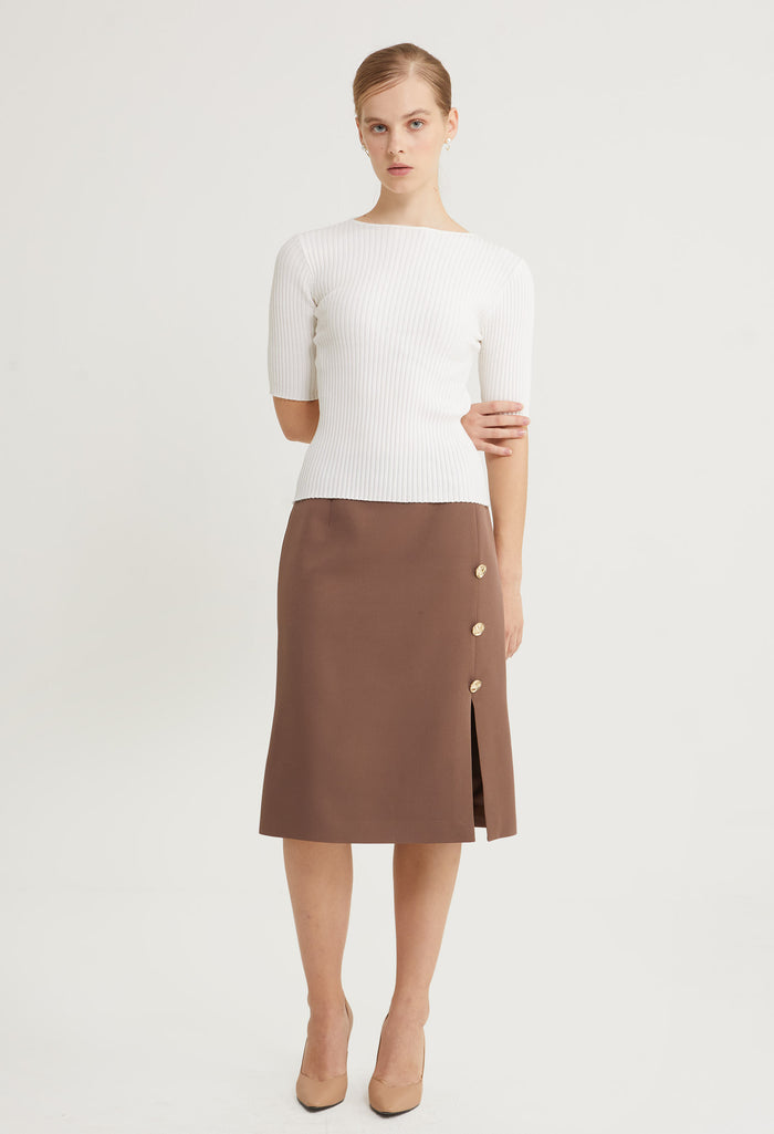 Balmy Tight Fit Slip-On Top