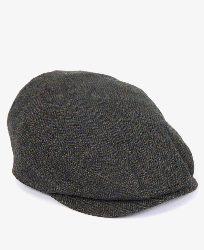 Barlow Flat Cap in Olive