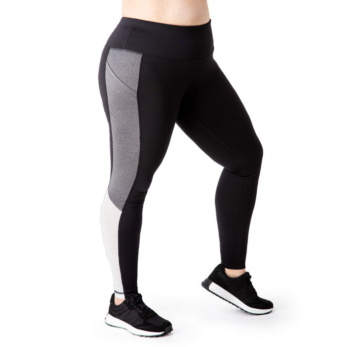 Black Colorblock Legging