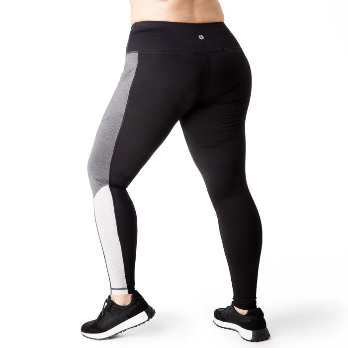 Black Colorblock Legging