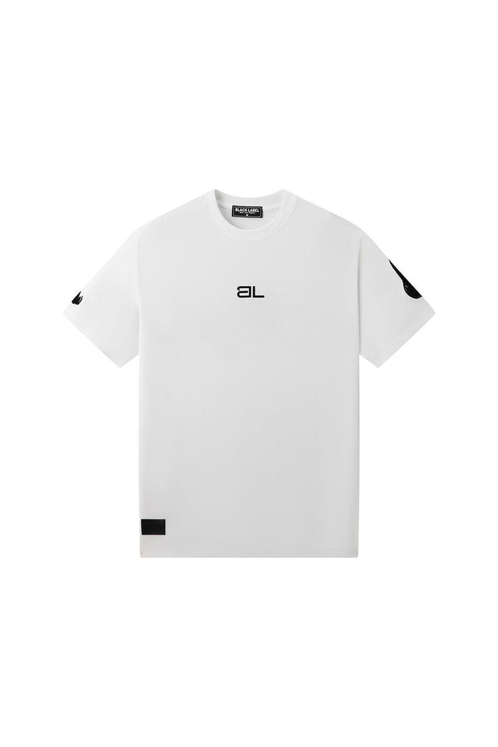 Black Label 'ᗺL' T-Shirt In White