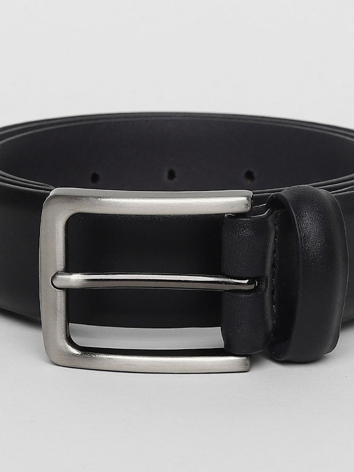 Black Leather Formal Belt