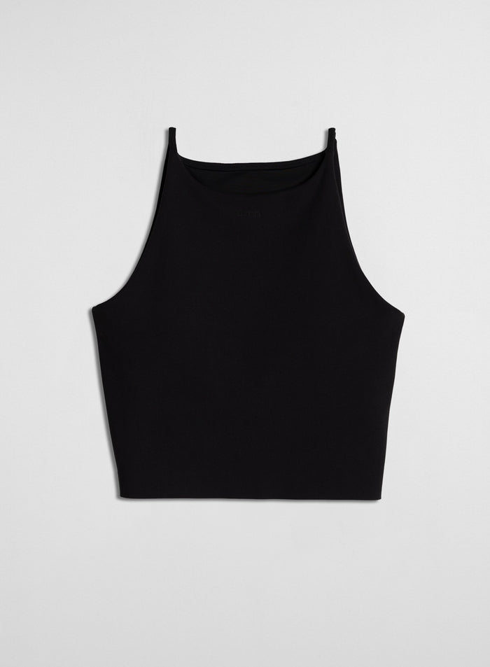 Black Sense Halter Bralette