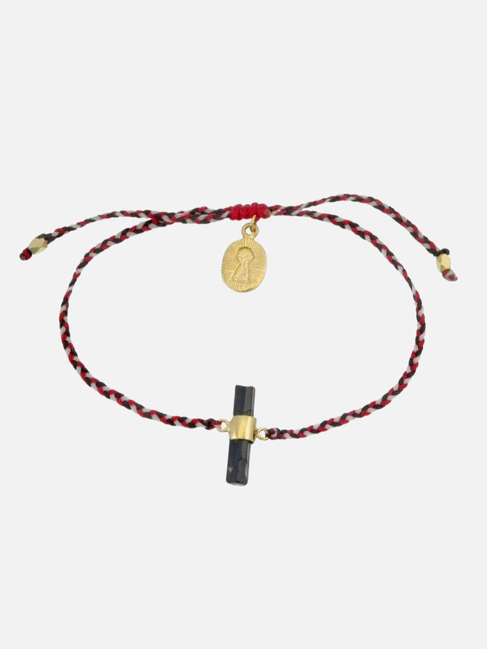 Tiger Frame | Woven Crystal Bracelet | Tridatu | Perlu