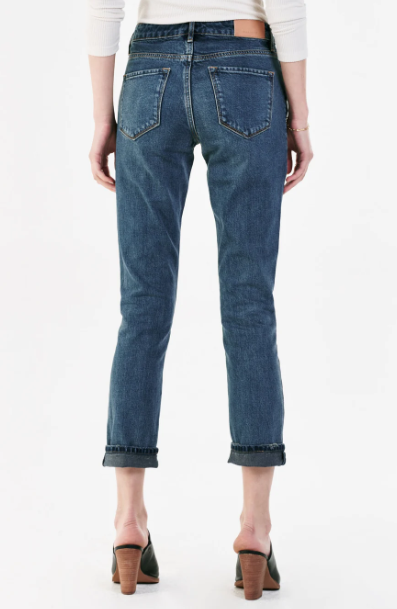 Blaire High Rise Cuffed Slim Straight - Embrace