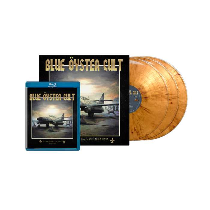 Blue Oyster Cult - 50th Anniversary Live - Third Night - BluRay + 3LP (Orange Marble)