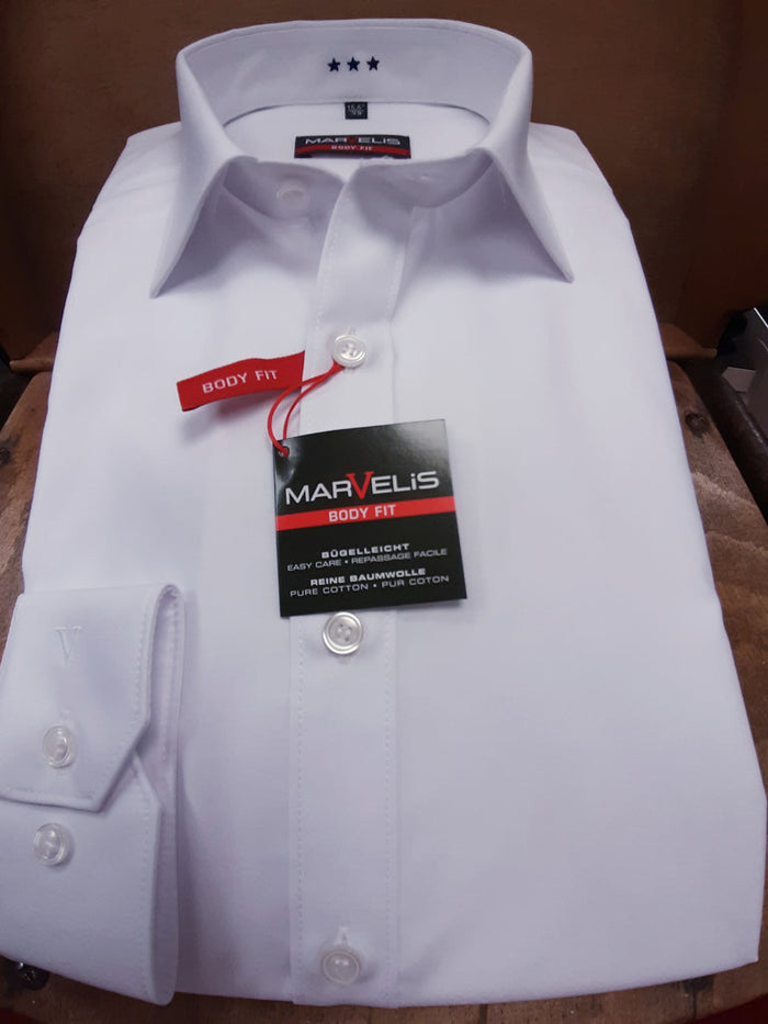 Body Fit Shirt in White
