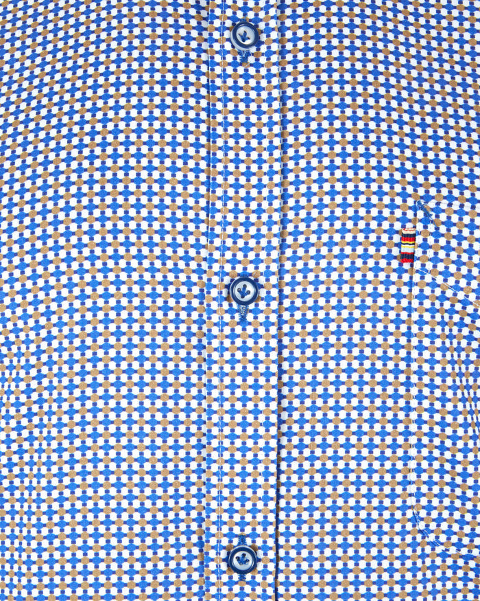 Boston Shirt in Ecru