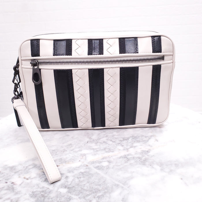 BOTTEGA VENETA BORSA NAPP INTRECCIATO  MULTICOLOUR CLUTCH