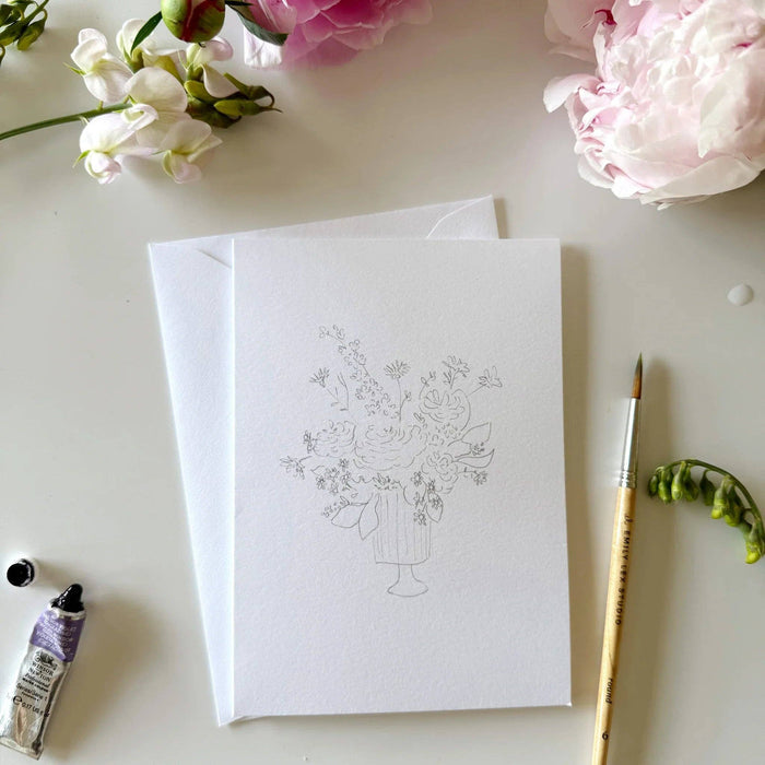 Bouquets Watercolor Notecard Set