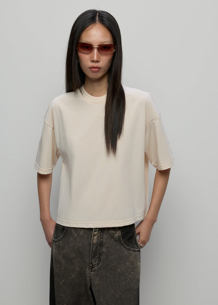 BOXY LOGO GRAPHIC TEE