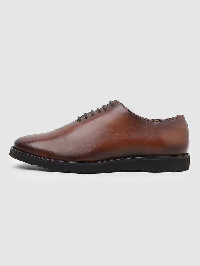Brown Leather Formal Shoes