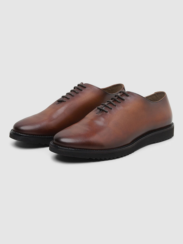 Brown Leather Formal Shoes