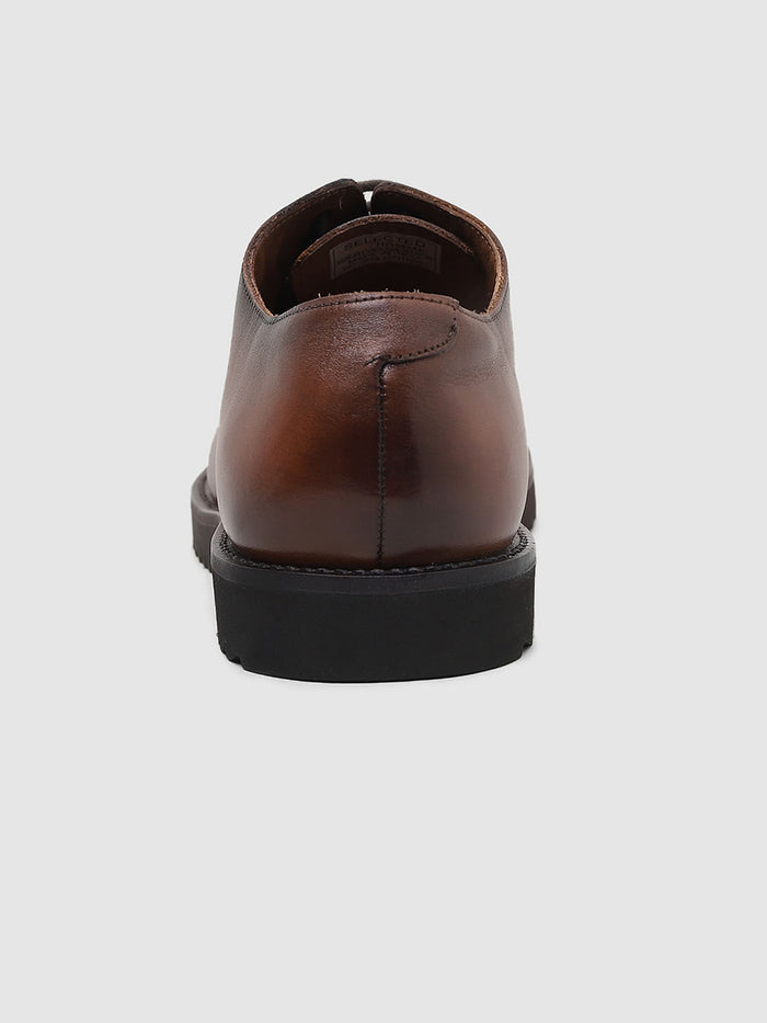 Brown Leather Formal Shoes