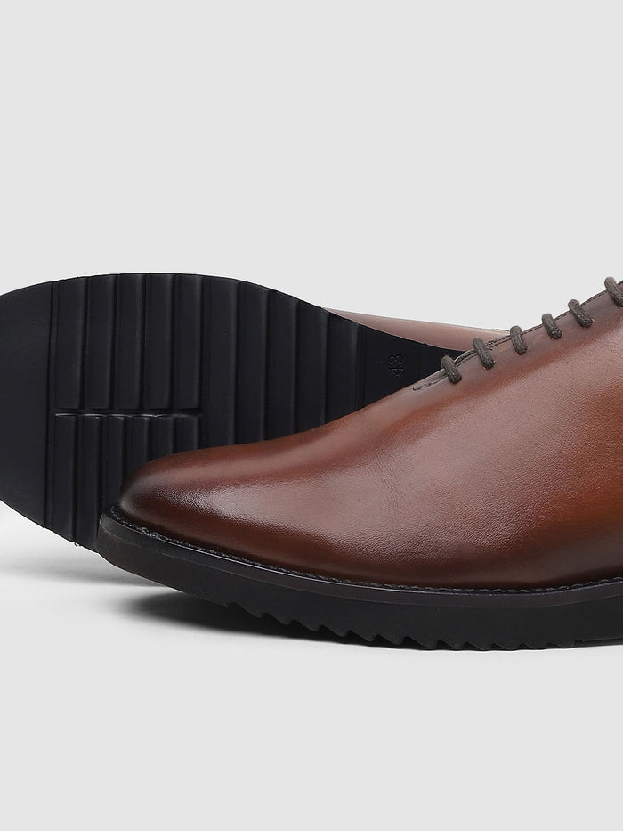 Brown Leather Formal Shoes