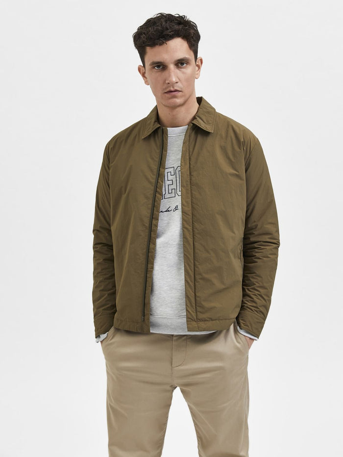 Brown Nylon Jacket