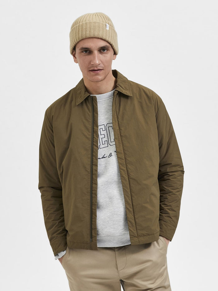 Brown Nylon Jacket