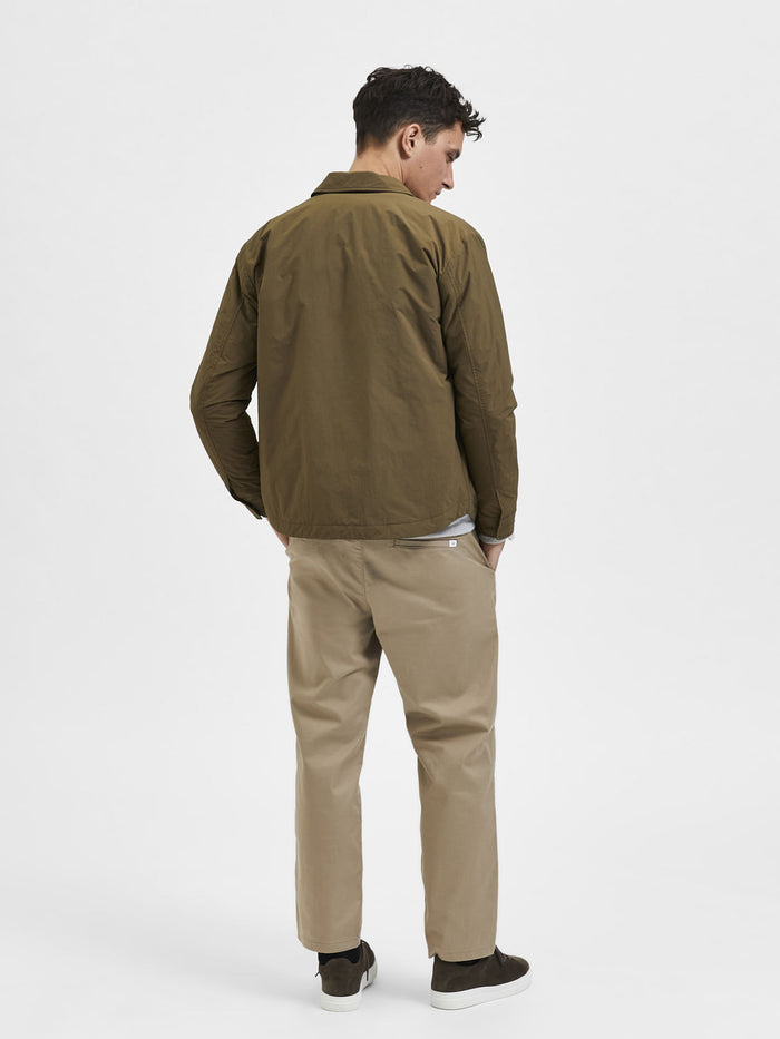 Brown Nylon Jacket
