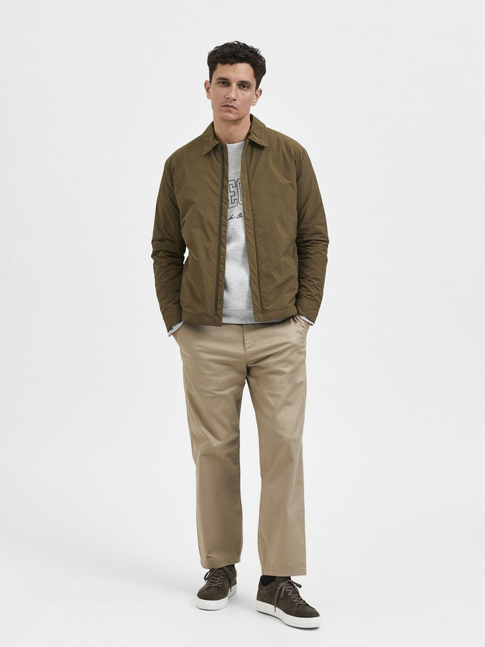 Brown Nylon Jacket