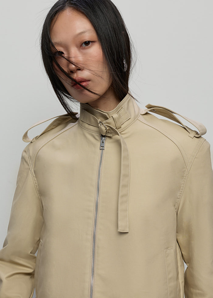 BROWN OVERSIZED JACKET
