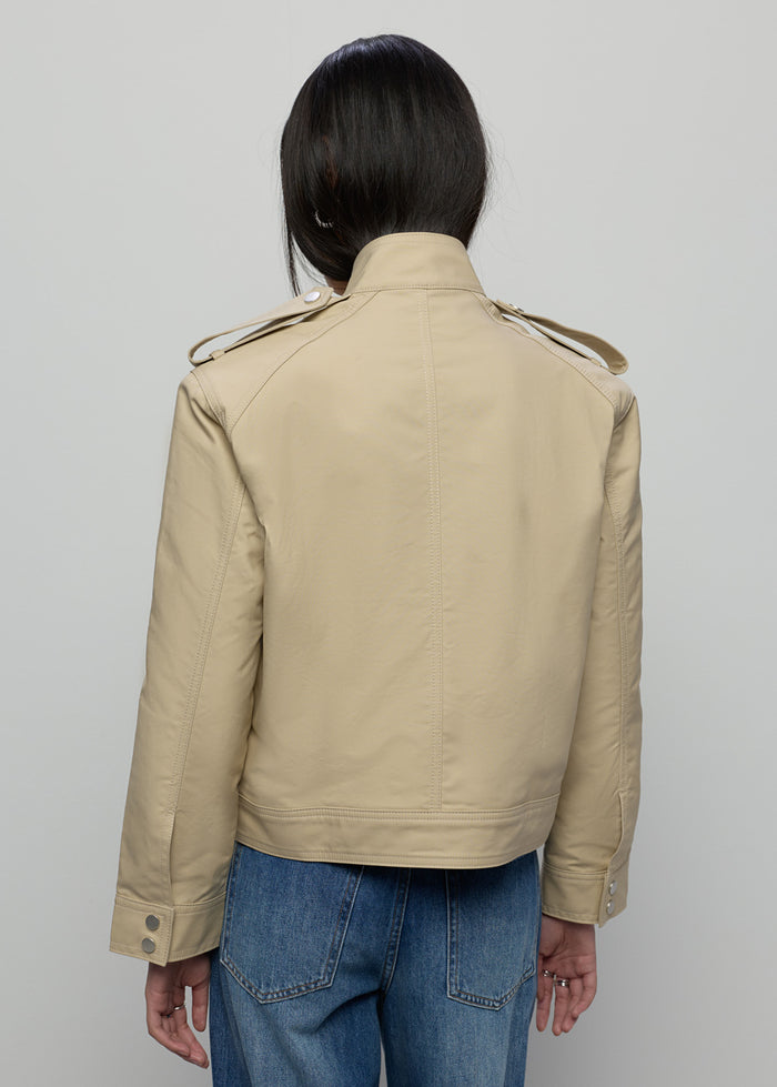 BROWN OVERSIZED JACKET