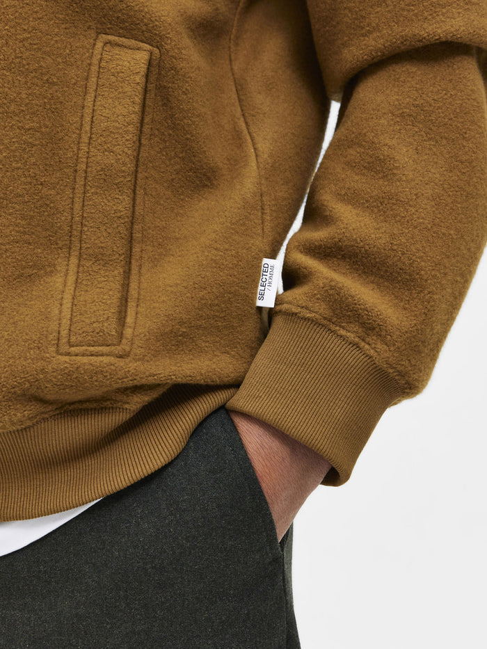Brown Sweat Jacket