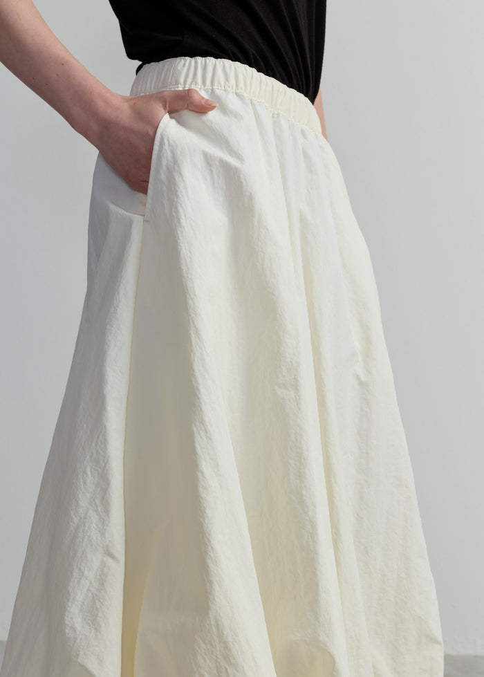 BUBBLE MIDI SKIRT