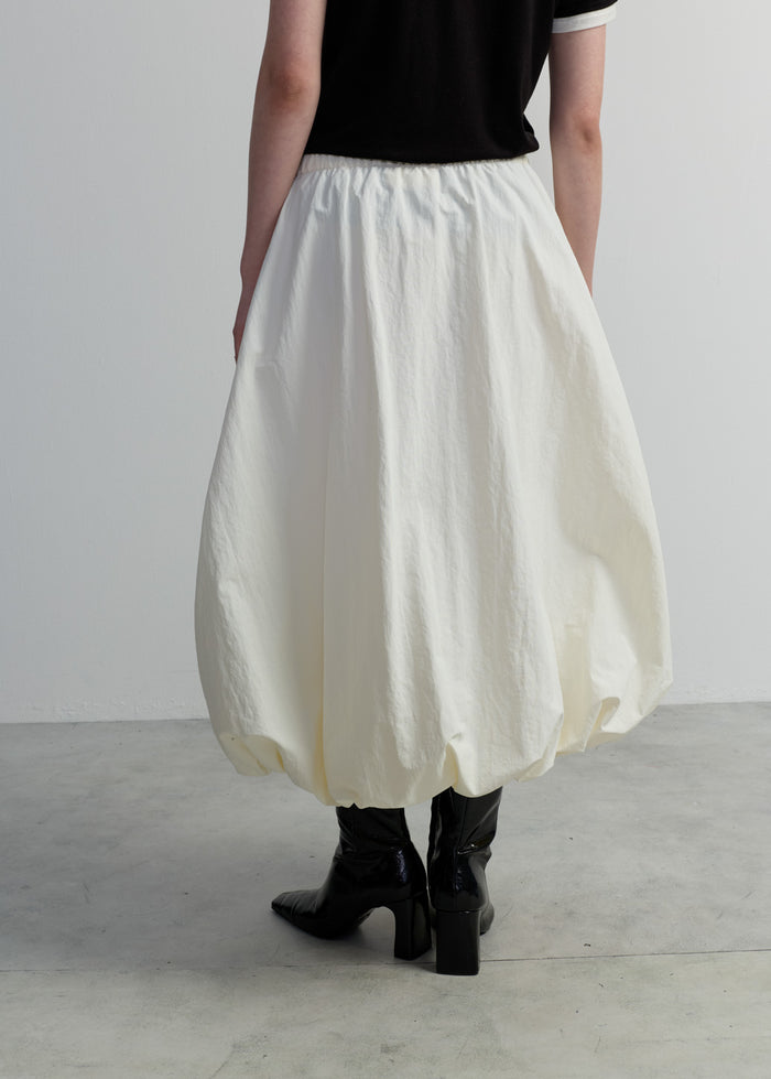 BUBBLE MIDI SKIRT