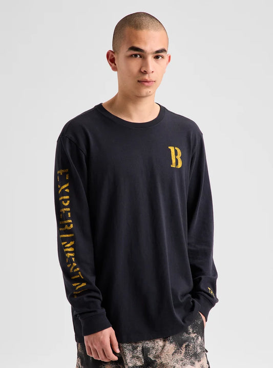 Product image of Burton Protomark Long Sleeve T-Shirt[Variant:True Black]
