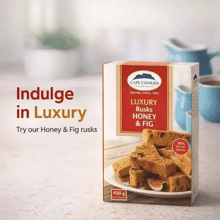 Cape Cookies Rusks Honey & Fig - 450g Facebook Ad