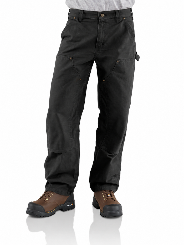 Carhartt Loose Straight Washed Duck Double-Front Dungaree