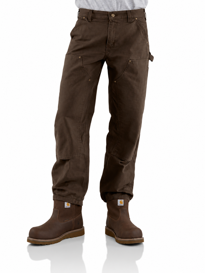 Carhartt Loose Straight Washed Duck Double-Front Dungaree