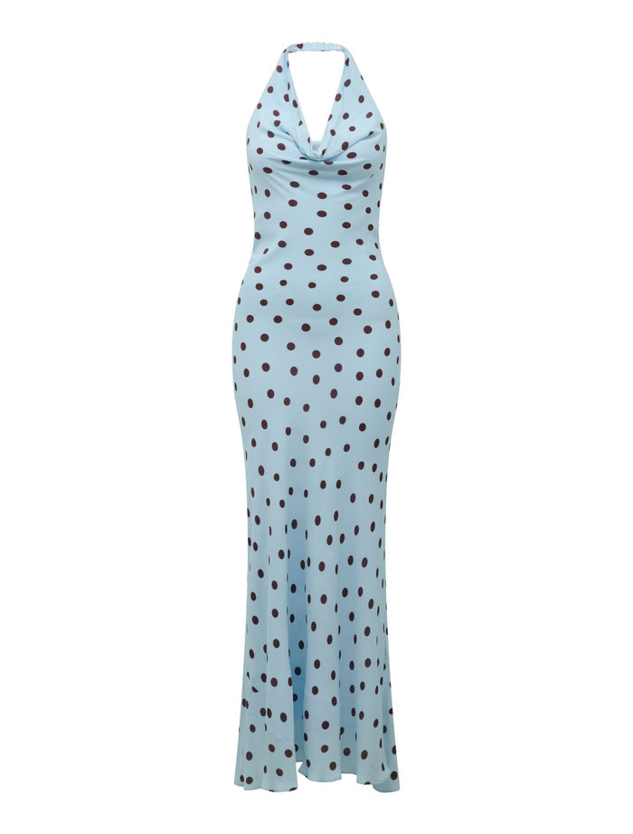Carter Cowl Neck Midi Dress Forever New
