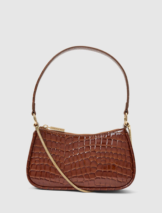Catherine Chain Shoulder Bag 0 Chocolate Forever New