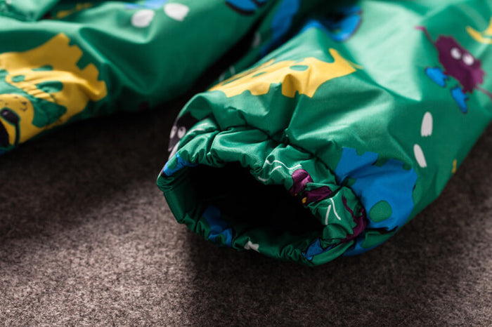 Children's Dinosaur Hooded Jacket | Boys Windproof Waterproof Jacket