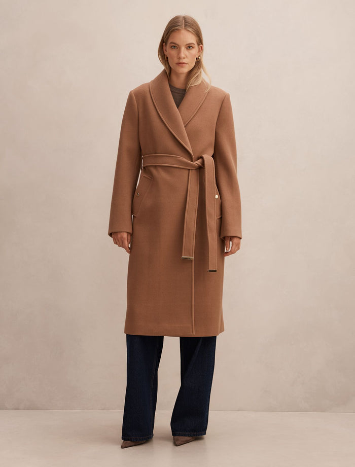 Clarissa Wrap Coat Forever New